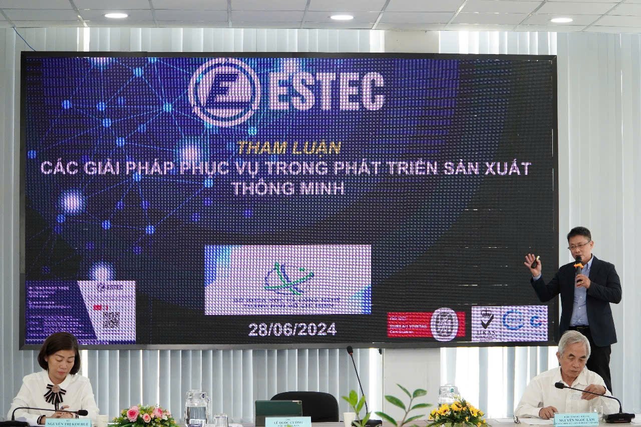 ESTEC CHIA SẺ KINH NGHIỆM TẠI HỘI NGHỊ TÌM KIẾM CÁC GIẢI PHÁP PHÁT TRIỂN SẢN XUẤT THÔNG MINH