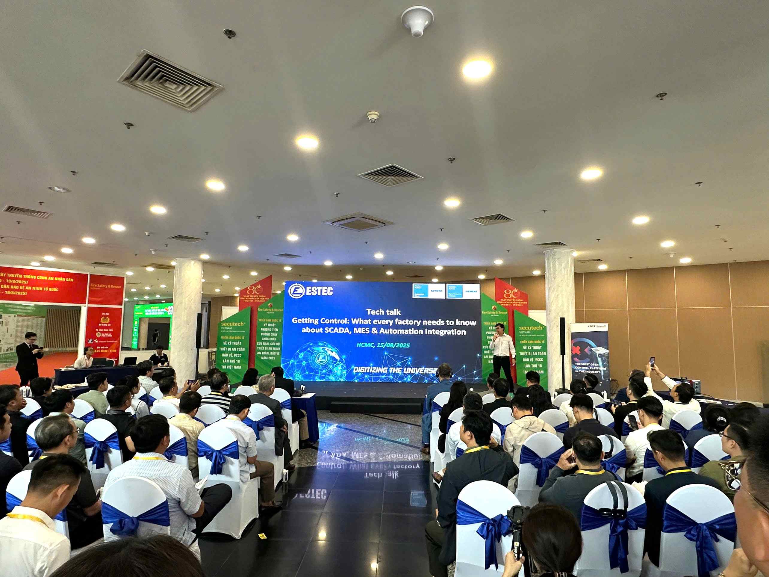 ESTEC CHIA SẺ GIẢI PHÁP LÀM CHỦ HỆ THỐNG ĐIỀU KHIỂN TẠI TRIẺN LÃM SECUTECH VIETNAM 2025