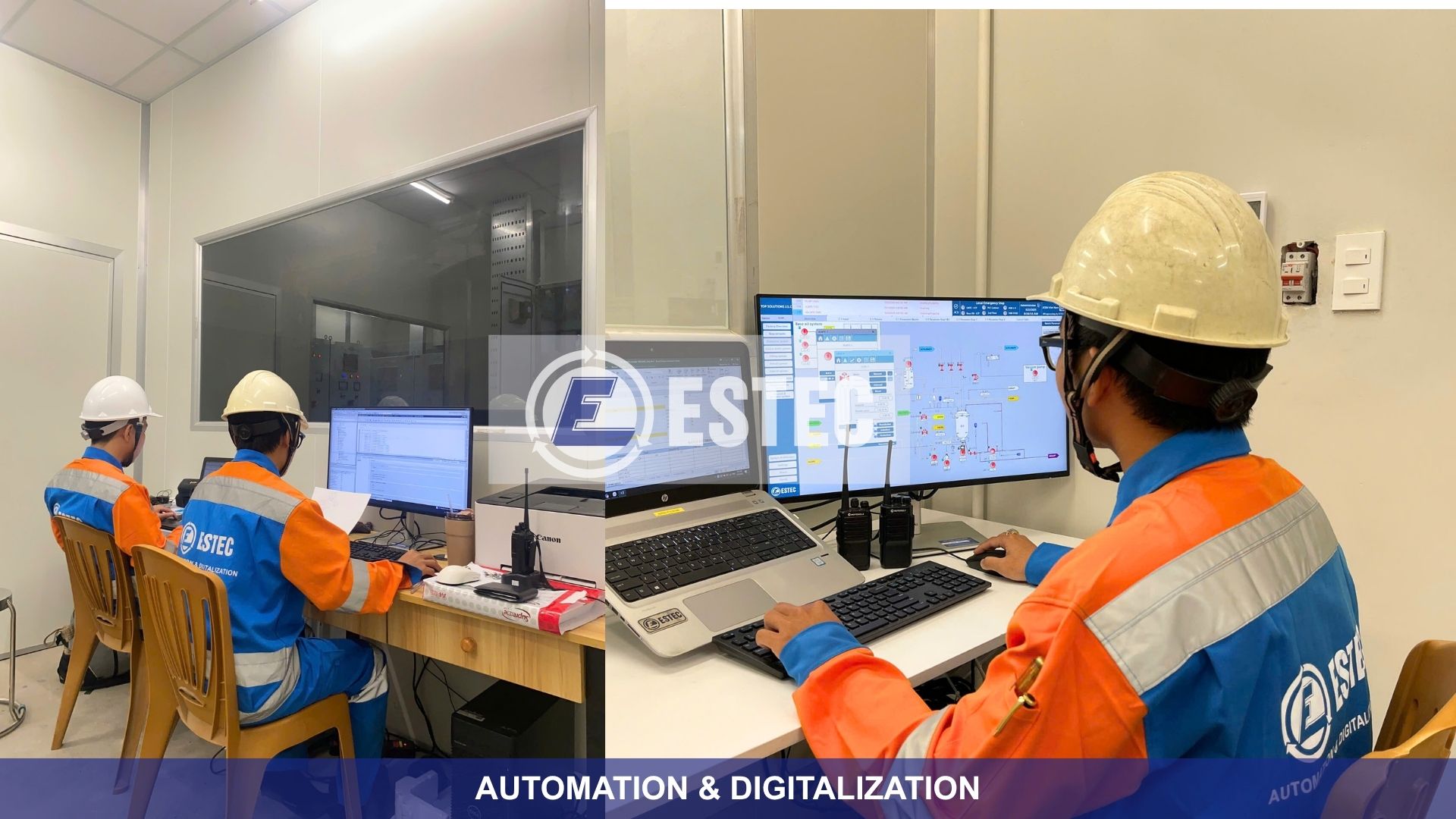 ESTEC CUNG CẤP TỦ MCC VÀ HỆ THỐNG TỰ ĐỘNG HÓA SCADA CHO JCEM